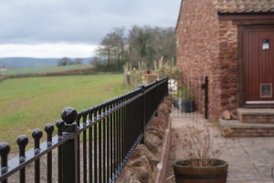 Residential railings detail