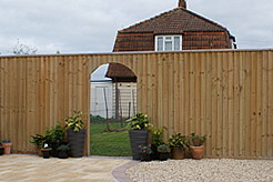 Garden fence panels